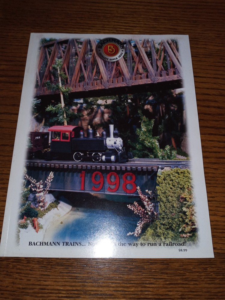 BACHMANN MODEL TRAIN CATALOG 1998