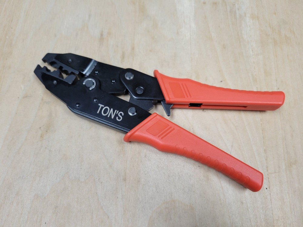 Ton's Wire Crimper Crimping Tool Professional Ratcheting for Ignition Spark Plug