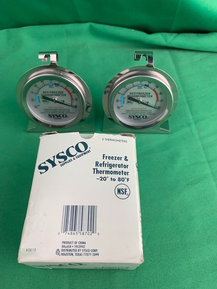 Sysco Refrigerator Thermometer
