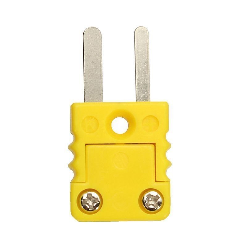 1 Set K-Type Thermocouple Miniature Socket & Panel Mount Alloy/Plug Connector