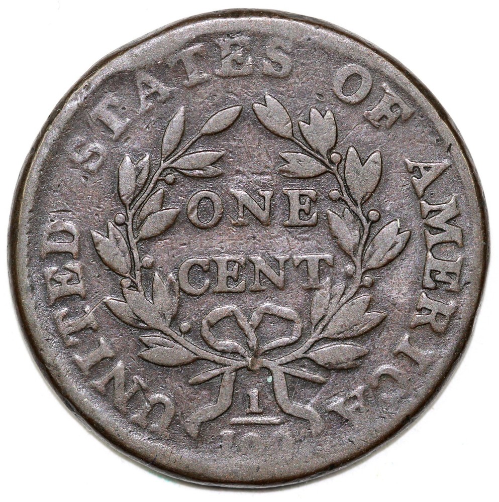1800 1c S-205 Draped Bust Large Cent