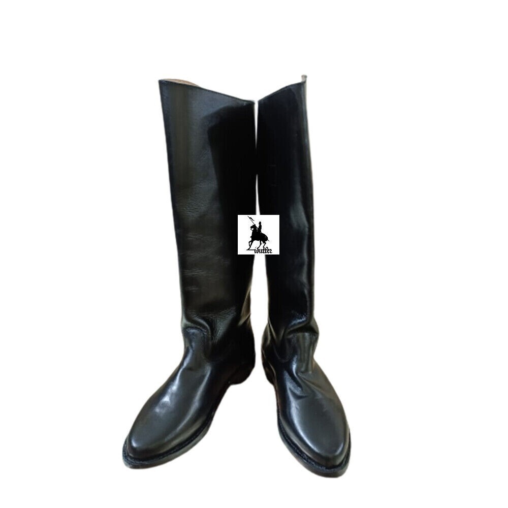 WW2 GERMAN OFFICER BOOT WITH POINTED TOE