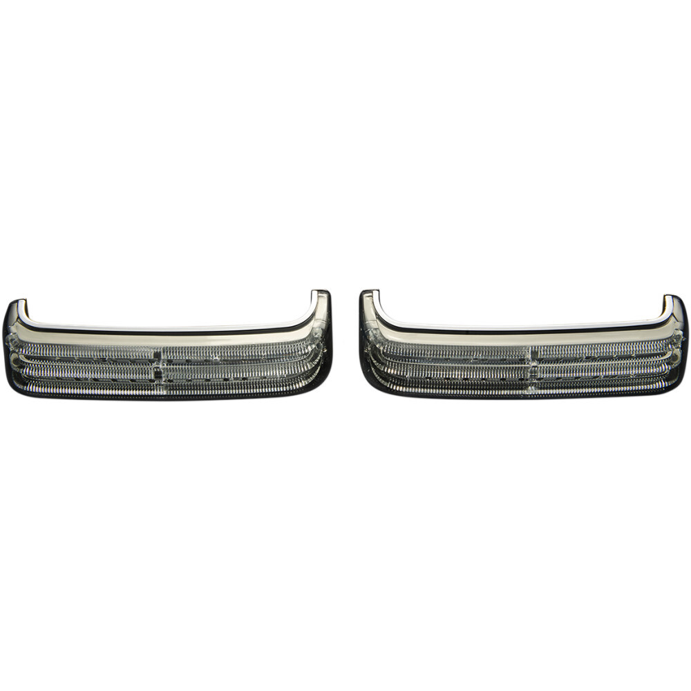 Custom Dynamics Saddlebag LED Lights, Sequential, Chrome/Smoke | PB-SBSEQ-BCM4CS
