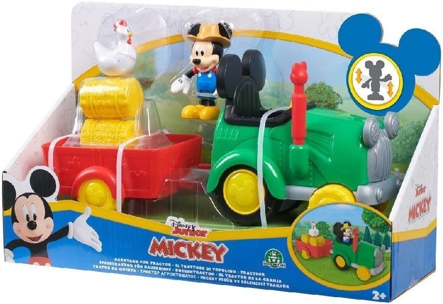 NEW Disney Junior Mickey Barnyard Fun Tractor