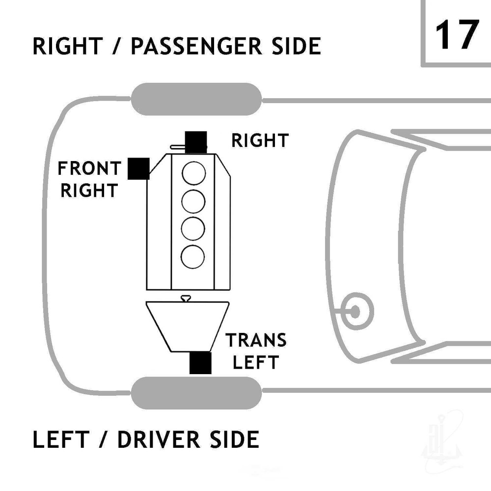Automatic Transmission Mount Anchor 2715