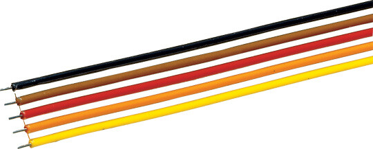 ROCO 10625 Five Pole Flat Cable ml. 10 - 0.7mm² Cable Section
