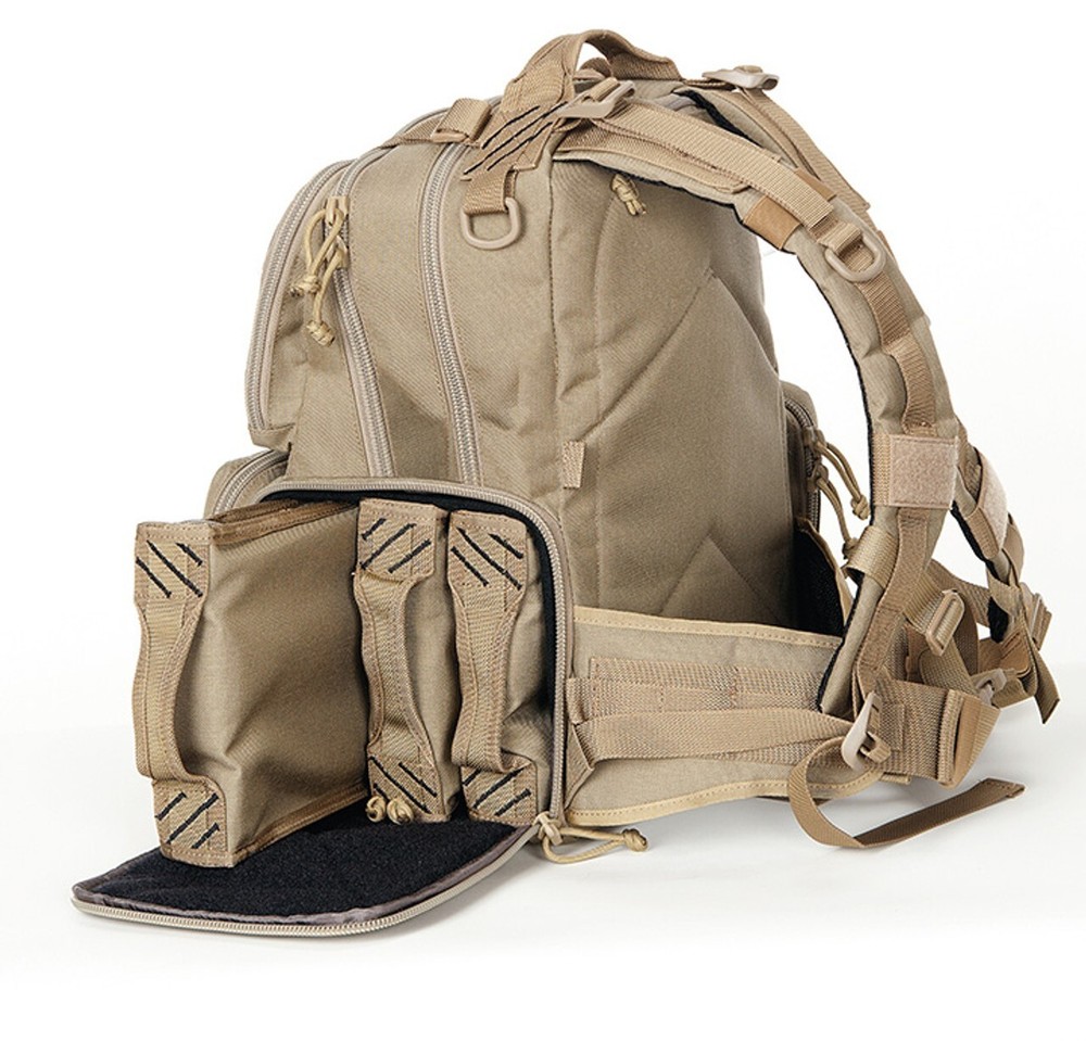 G Outdoors Tactical Range Backpack TAN