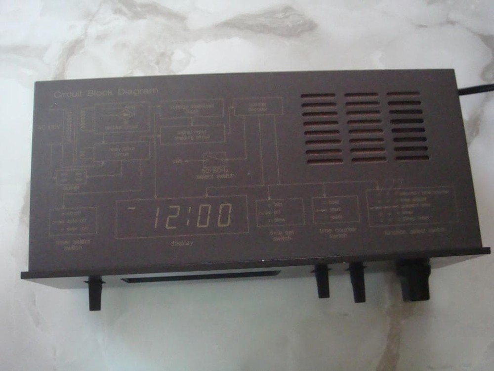 National Audio Timer Te903 Vintage Analog Timer Working Condition Audio