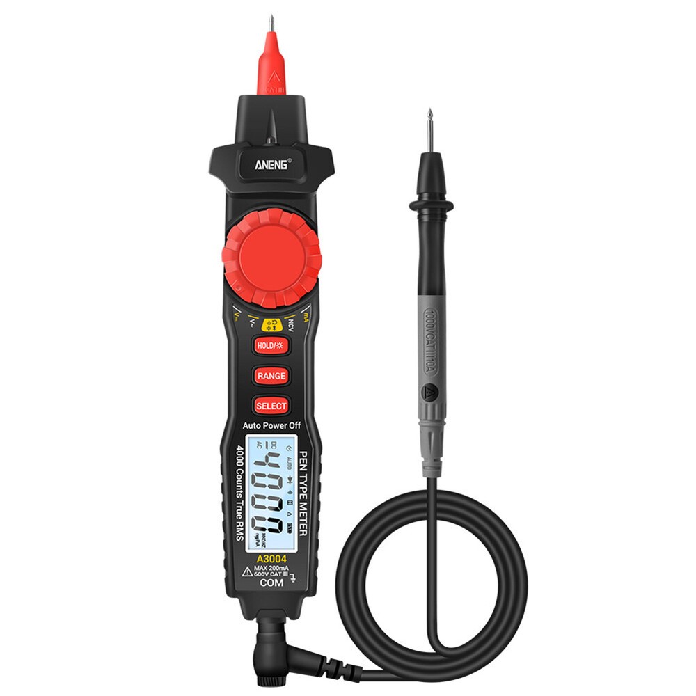 ANENG A3004 Pen Type Digital Multimeter LCD 4000 Counts Auto Range Tester Meter