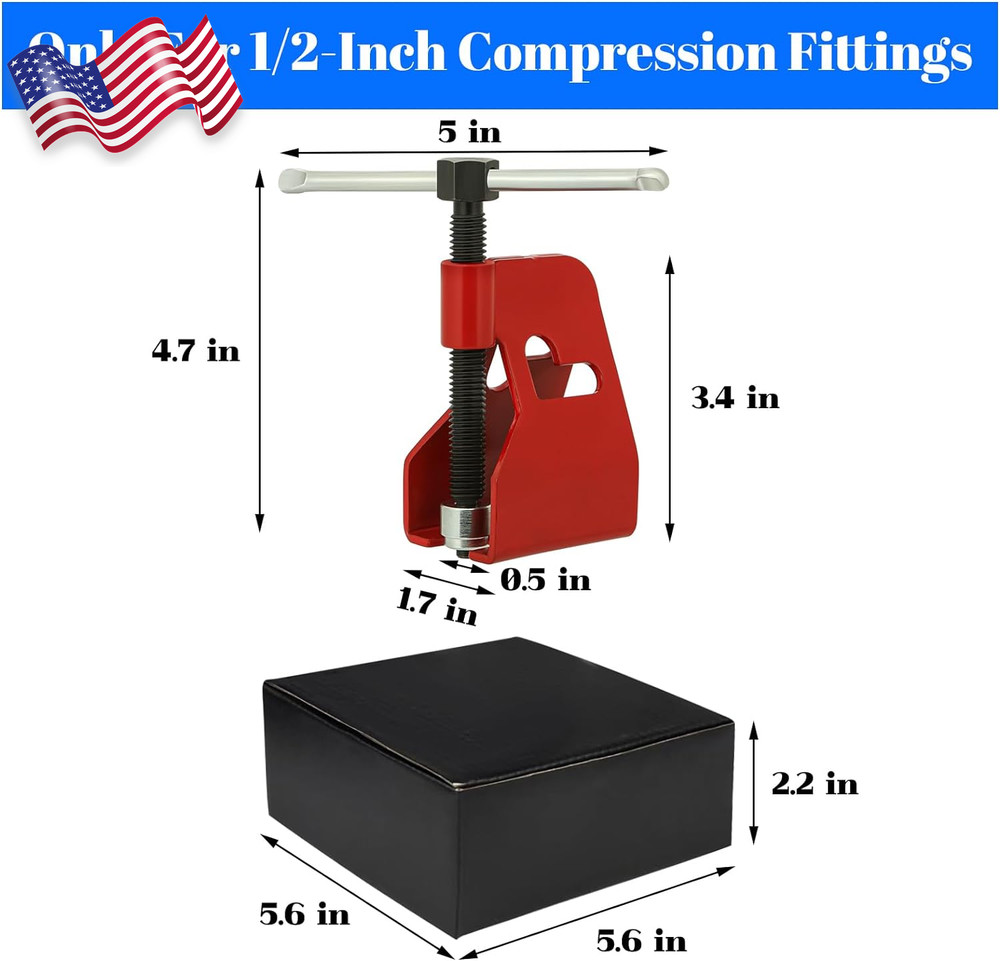 Compression Sleeve Puller Tool Remove Ferrule & Nut of Pipe FREE SHIPPING