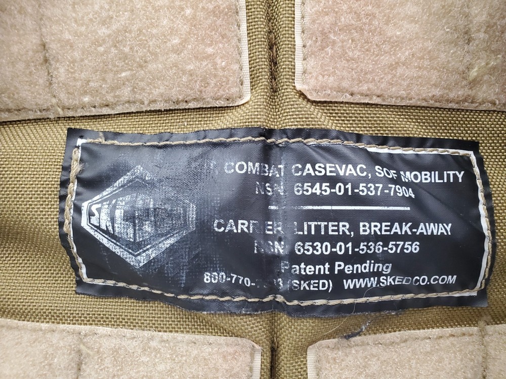 SKEDCO KIT COMBAT CASEVAC SOF MOBILITY with Litter/Stretcher Cag Sof Devgru Seal