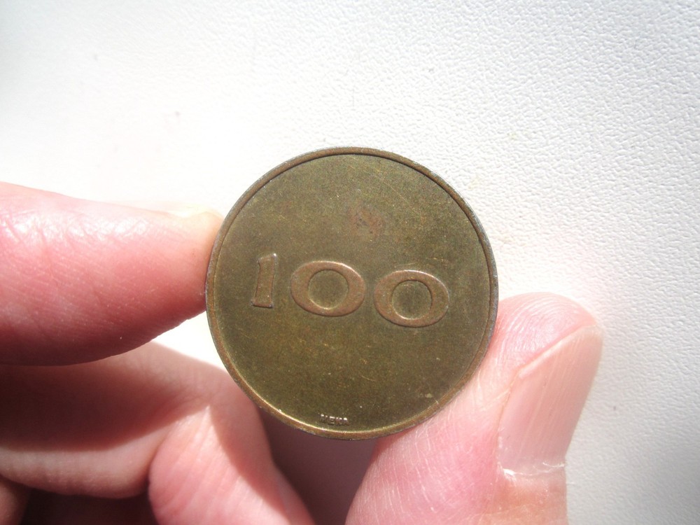 DENMARK TOKEN DS 100