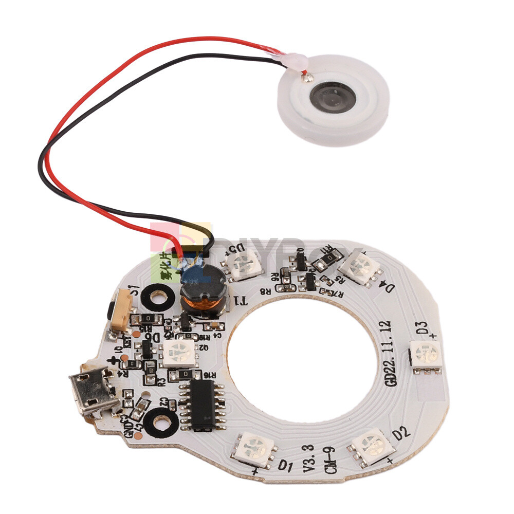 Micro USB Atomizing Humidifier Module Fogger Mist Generator PCB Circuit Board