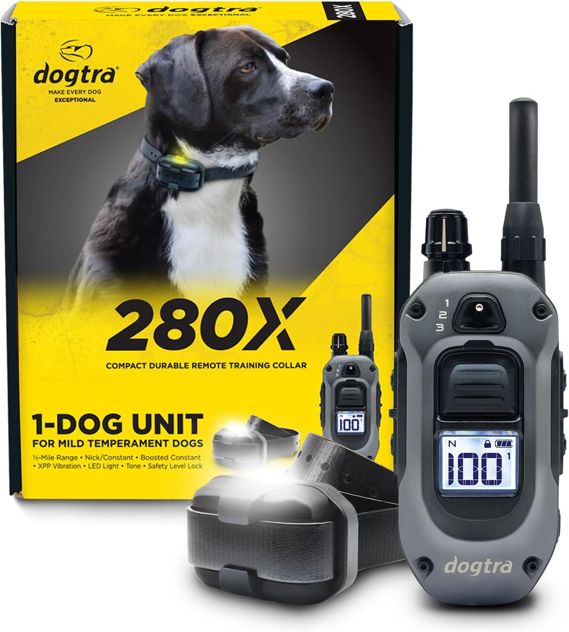 Dogtra 280X Remote Dog Training Collar 1/2 Mile Range