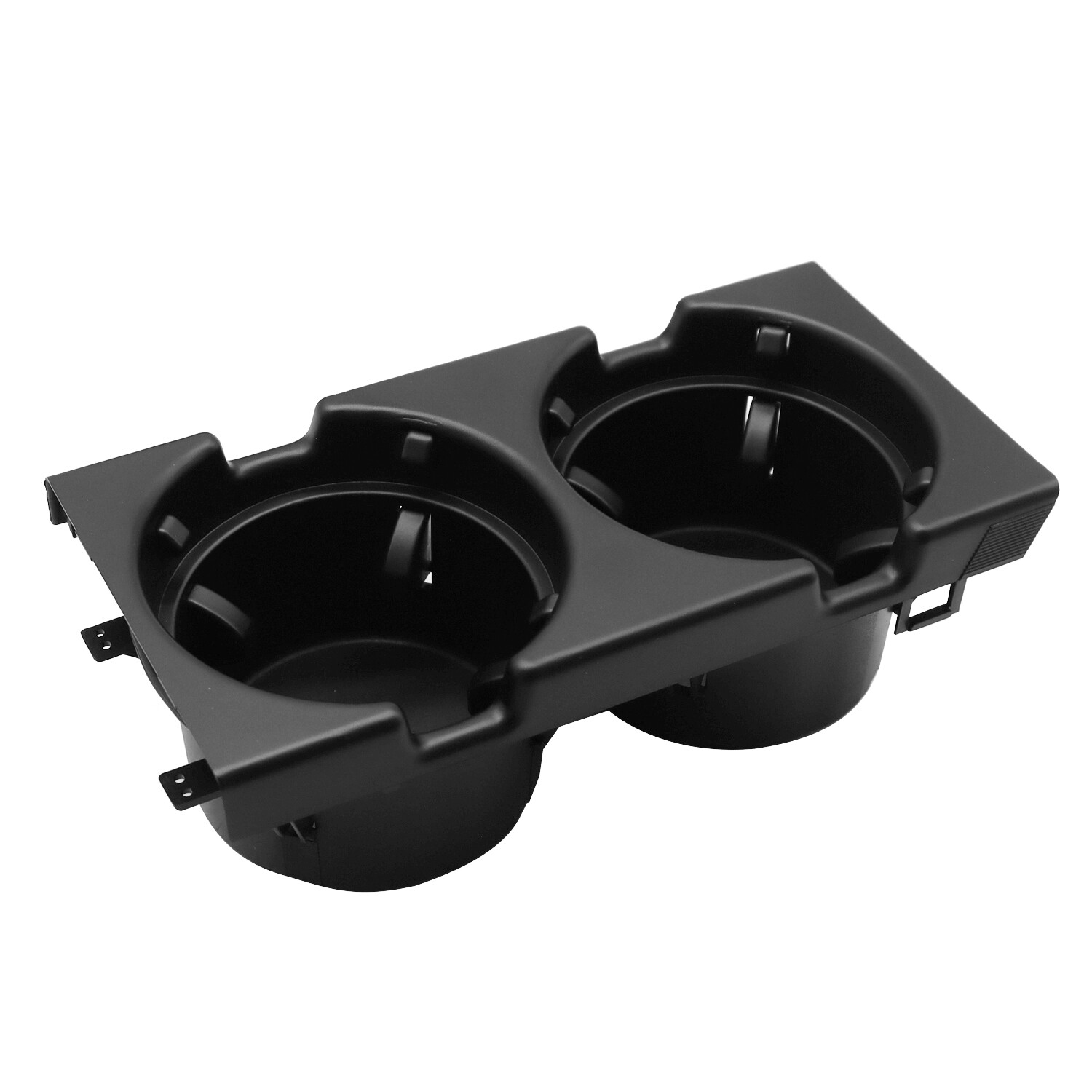 Black Front Center Console Cup Holder Coin Holder For BMW E46 51168217953 325i