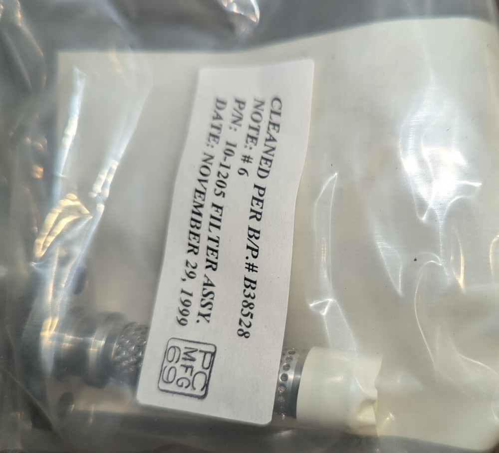 PUROFLOW 10-1205 FILTER ASSEMBLY