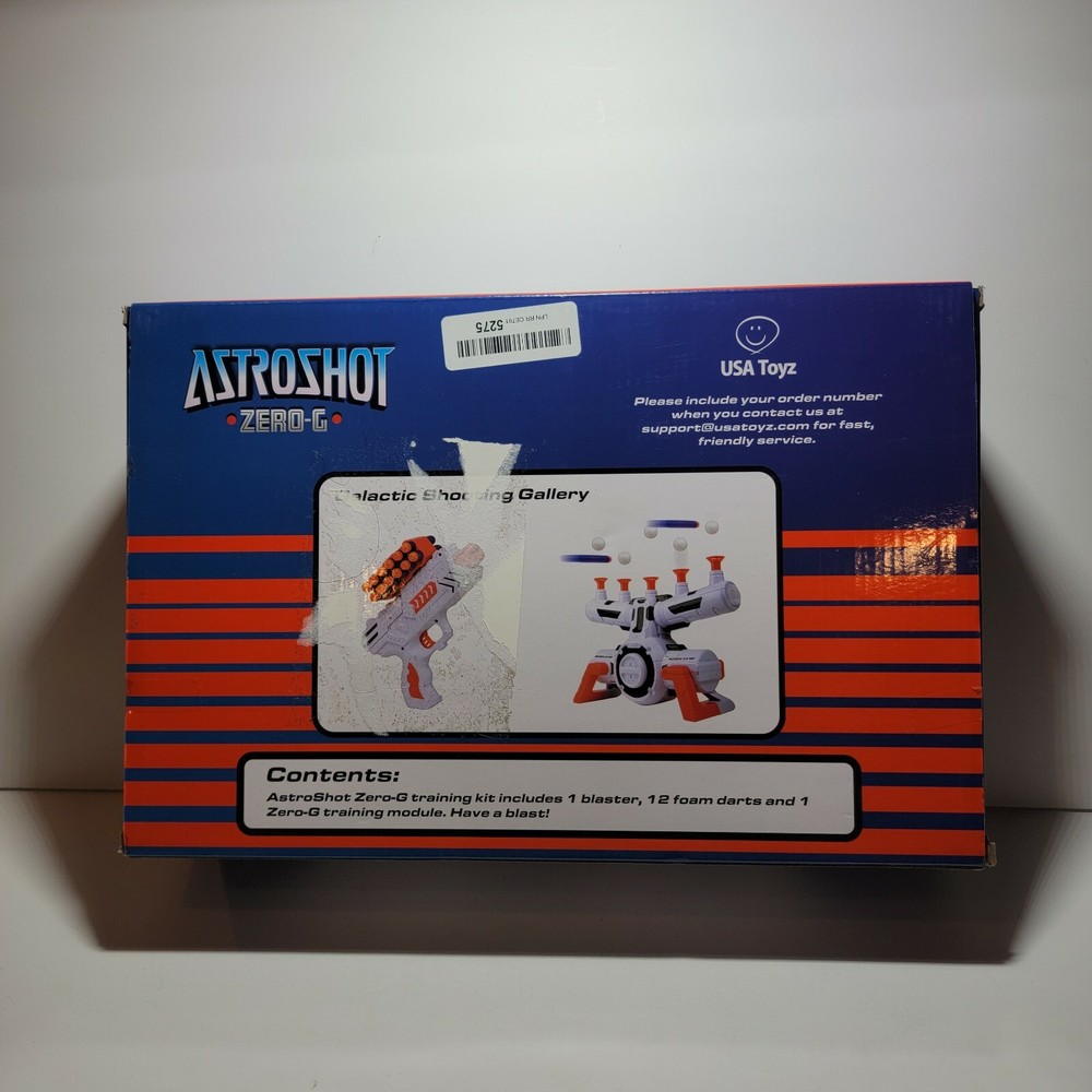 Astroshot Zero G Hovering Target Shooting Game Nerf Compatible