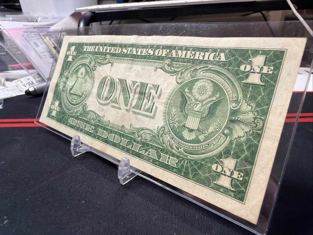 😁 1935 $1 SILVER CERTIFICATE "DOUBLE DATE" B /A BLOCK