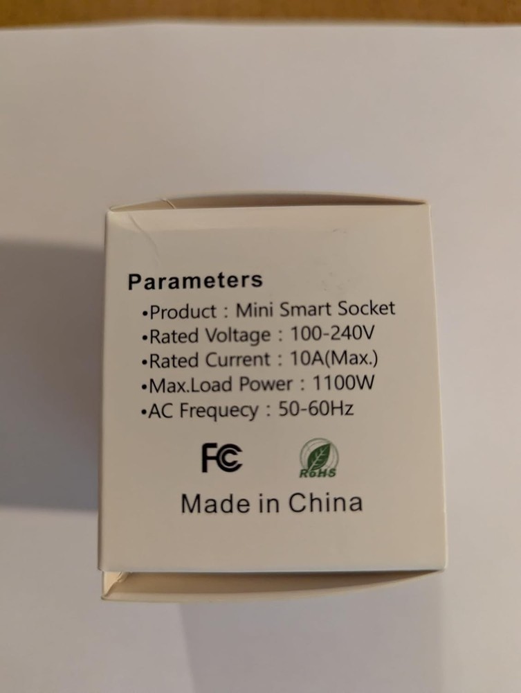 WiFi Smart Socket with Remote Control for Smart Home Use