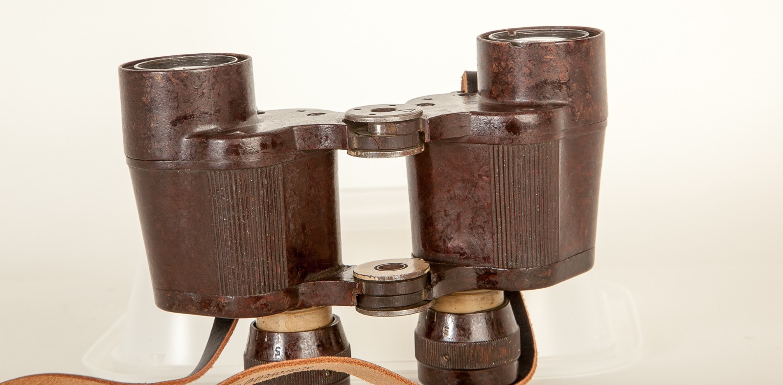 WWII German Binoculars CXN BAKELITE 6x30 Dienstglas SUPER RARE READ DESCRIPTION!