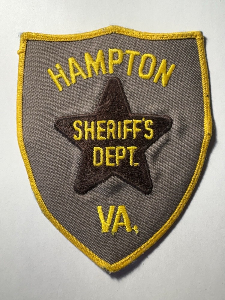 Hampton Virginia Sheriff Patch