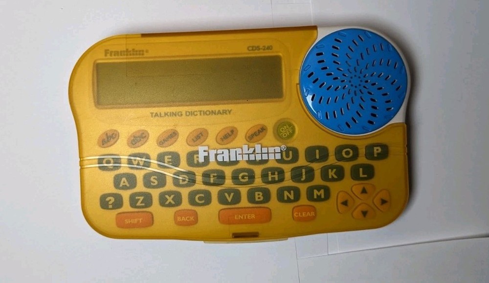 Franklin CDS-240 Pocket Electronic Talking Dictionary