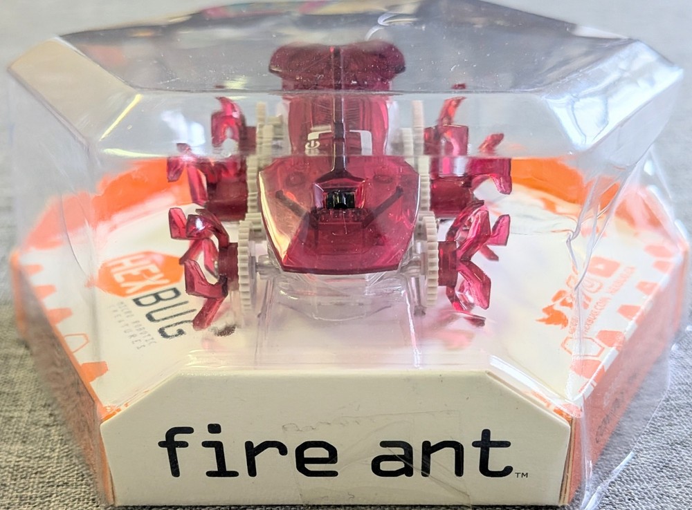 HEXBUG Fire Ant Mechanicals with Remote Control Red New Sealed