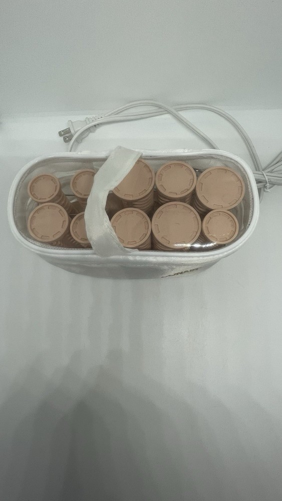 Conair Waves and Volume 10 Assorted Sizes Hot Rollers Includes Bag Pageant
