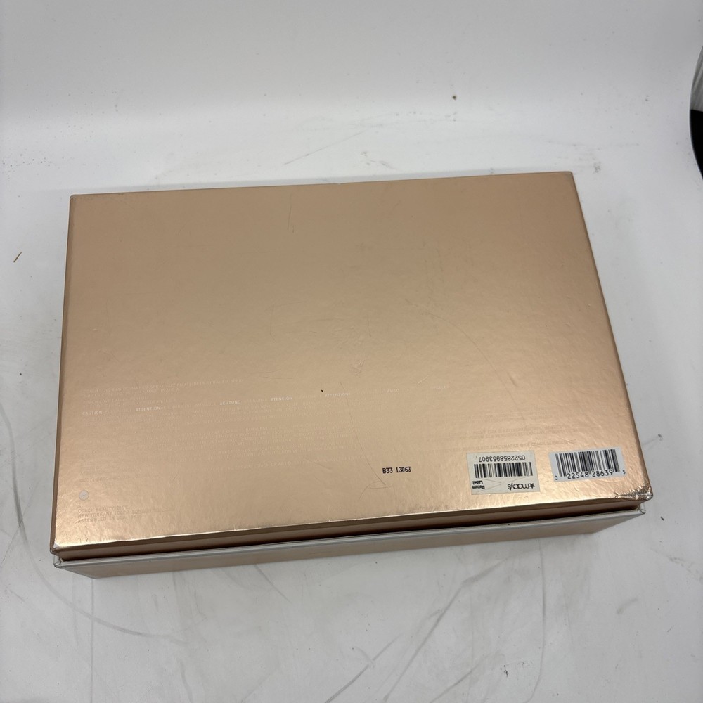 coach love de parfum empty box