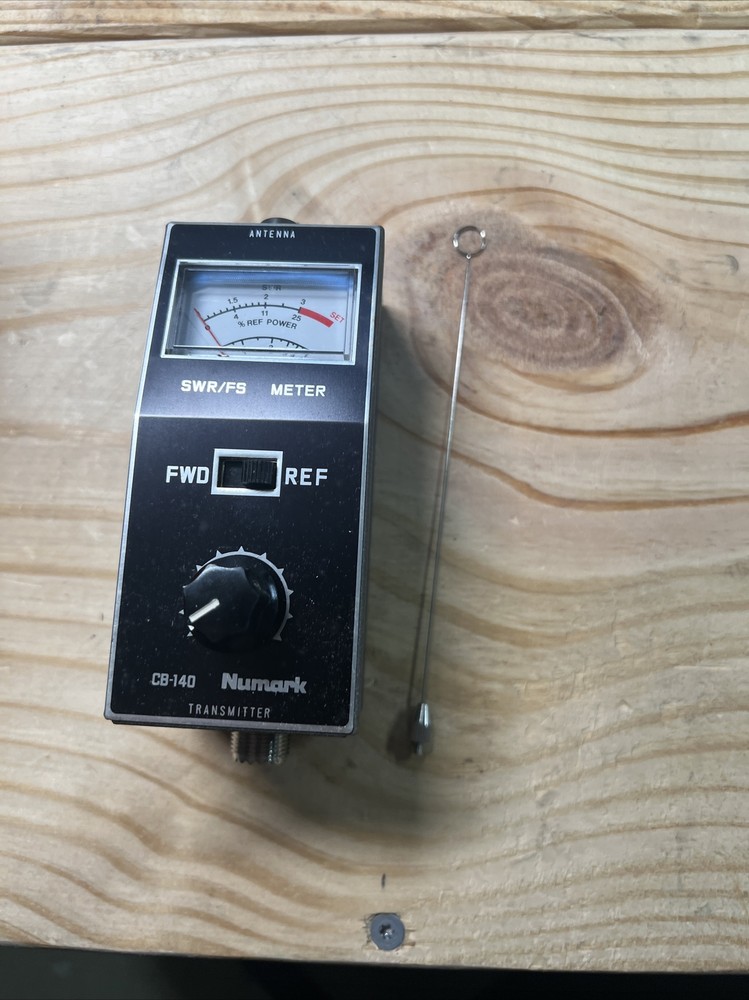 Numark CB-140 SWR/FS CB RF Multi Meter with original box & antenna