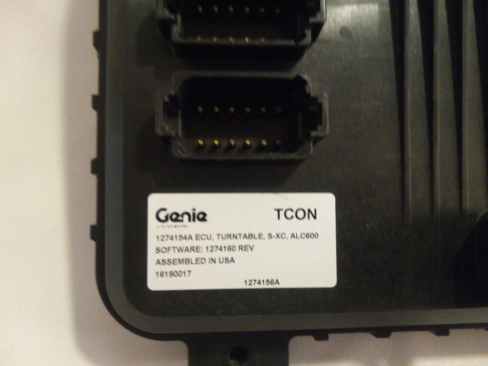 Genie Platform ECU 1274155A software 1274160