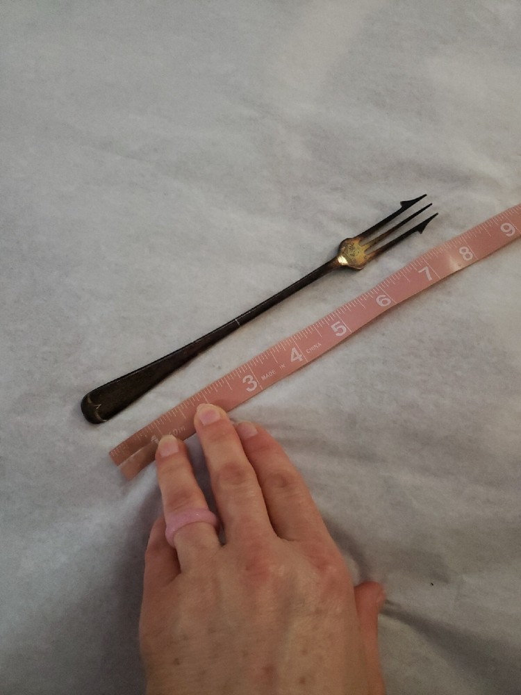 Vintage Relish Server Silver Plated ? Fork England Prongs