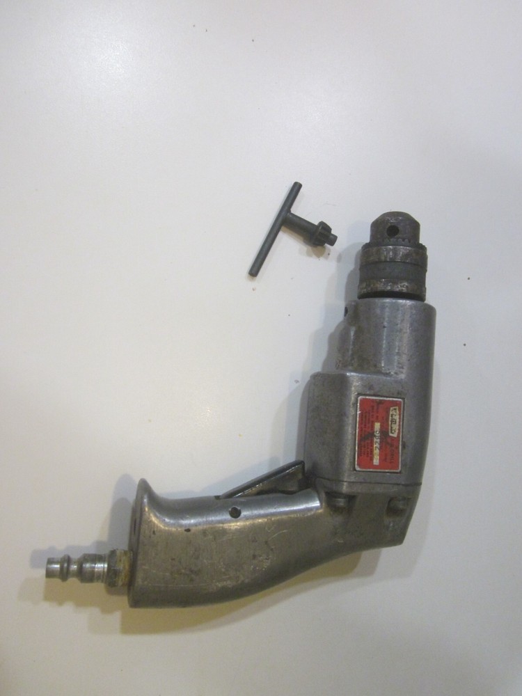 working sears craftsman compressor driven, air/pneumatic drill with chuck