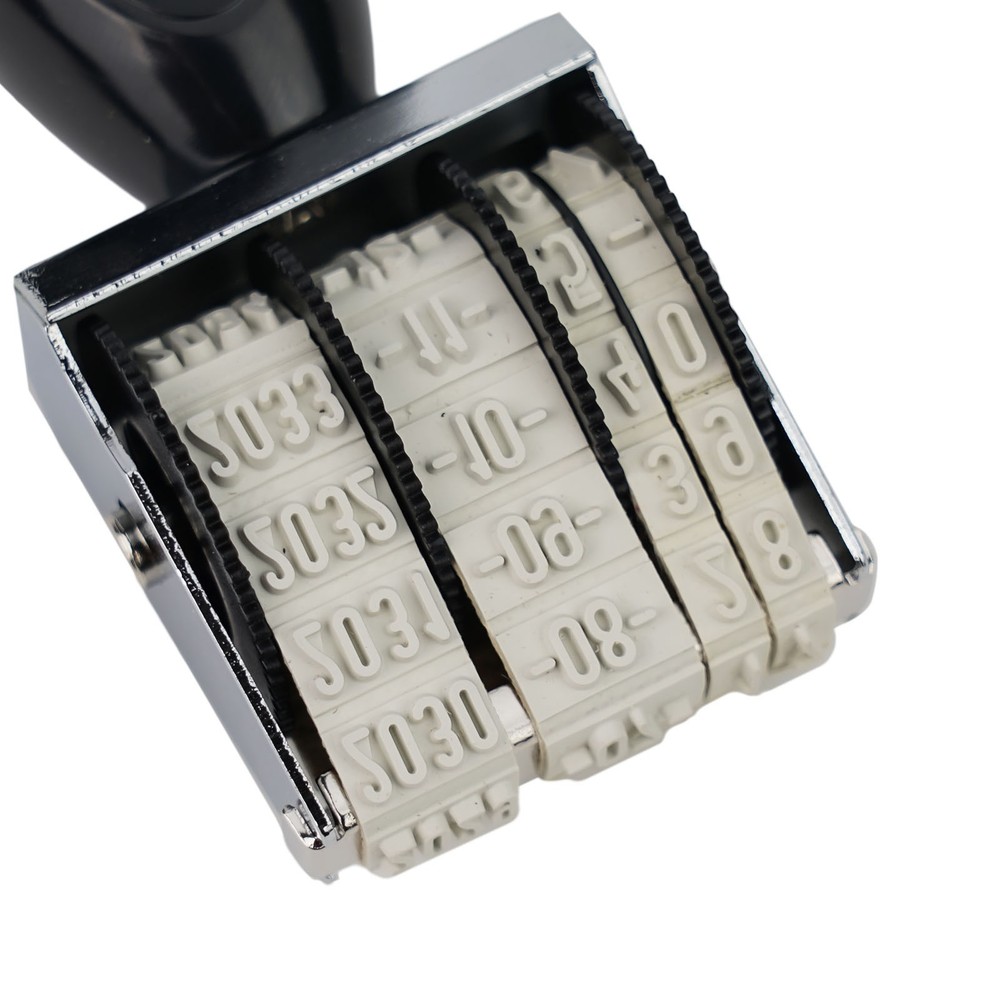 Professional Manual Date Stamp Adjustable for Office School and Home Use