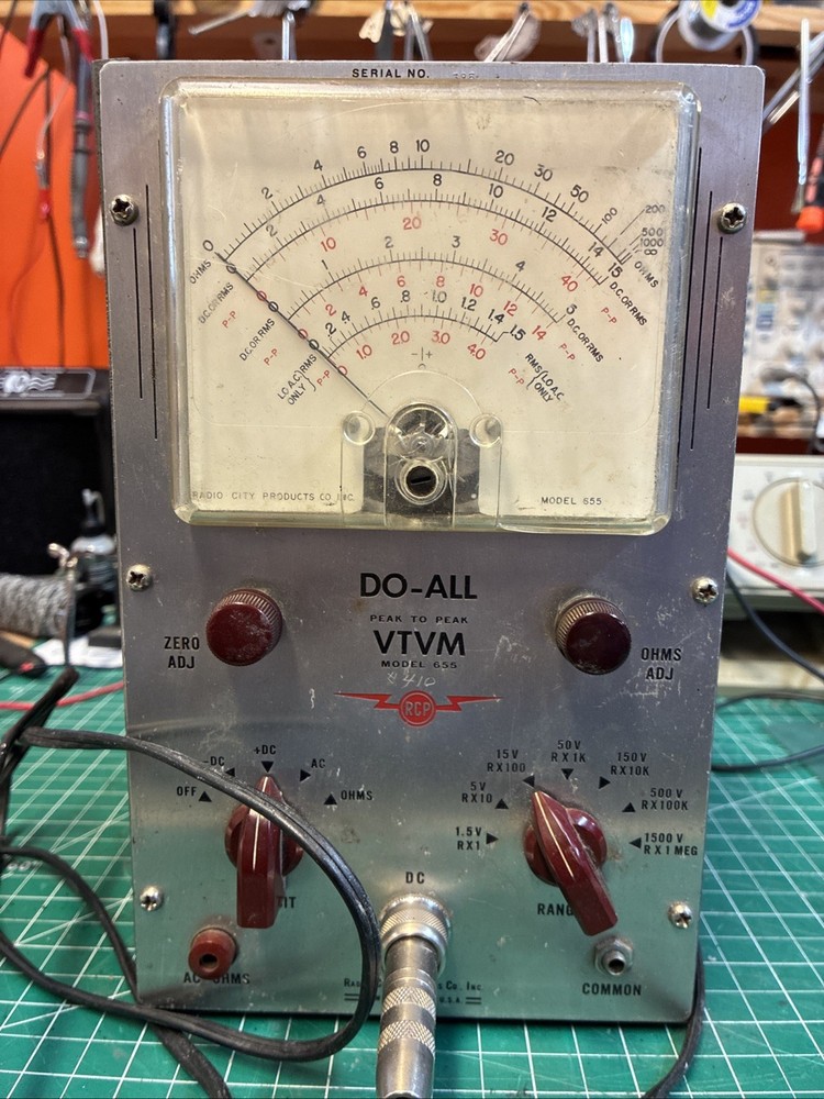 Do-All Model 655 VTVM Tester