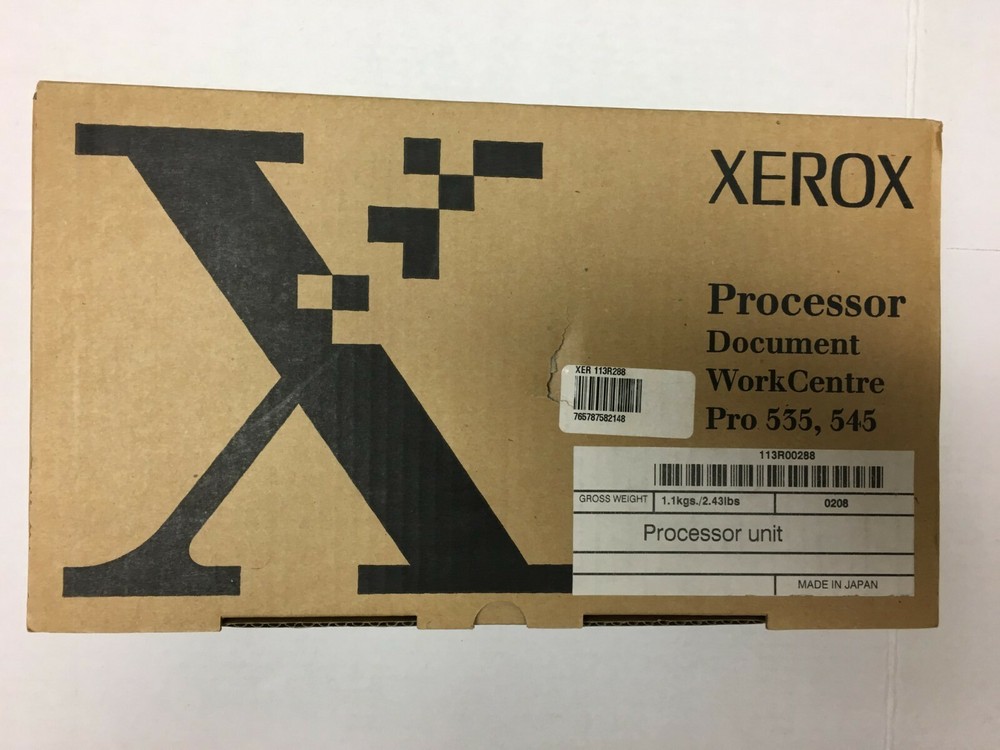 GENUINE NEW XEROX DOCUMENT WORKCENTER PROCESSOR UNIT 113R00288 AQ 535 545