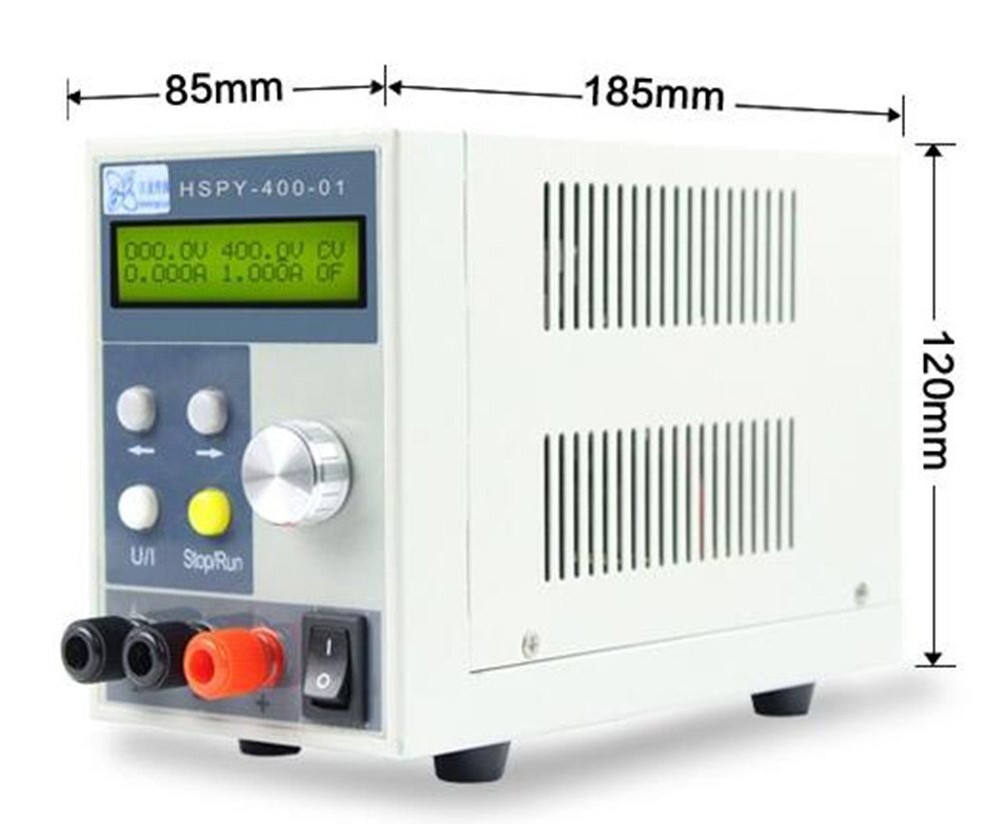 DC Power Supply,Programmable DC Power Supply Digital Display Adjustable 400V/1A