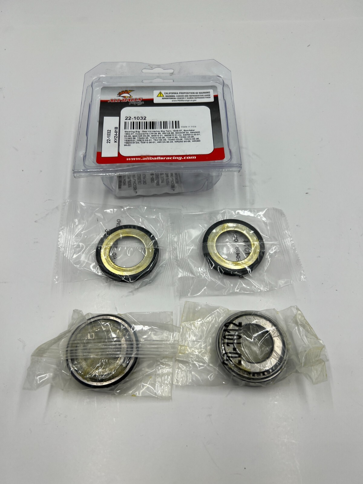 All Balls Steering Stem Bearing Seal 22-1032 for Harley Davidson XLH1000 82-95