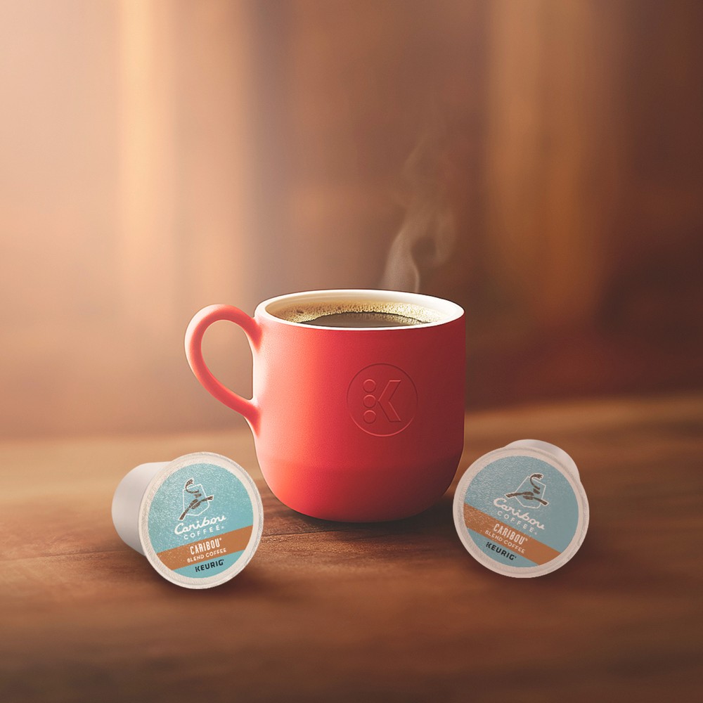 Caribou Blend Coffee, K-Cups, Medium Roast, 96 Count