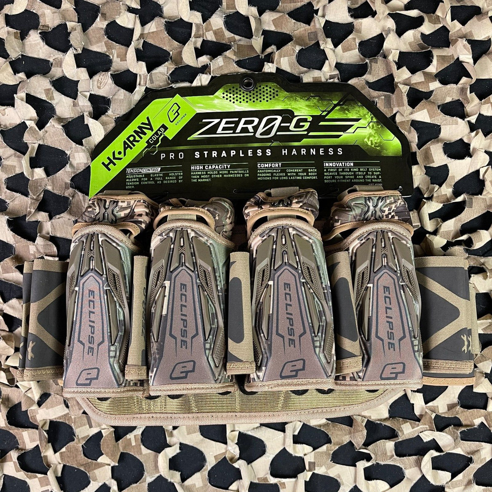 NEW Planet Eclipse Zero-G 2.0 4+3+4 Paintball Harness - HDE Earth