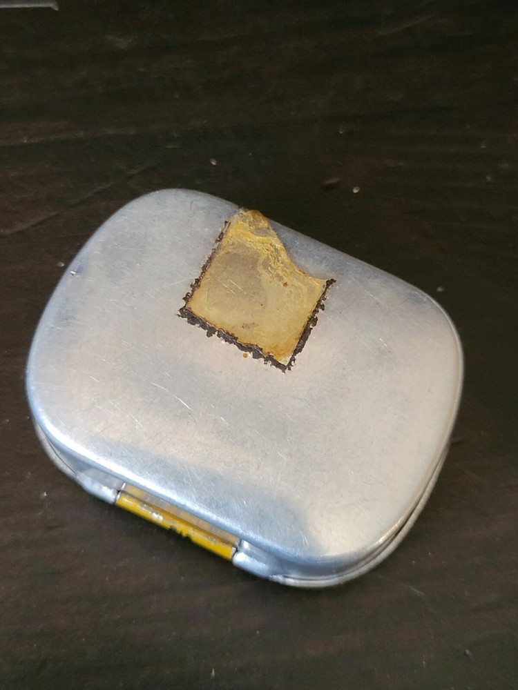 Gramophone phonograph needle tin nadeldose eldeen