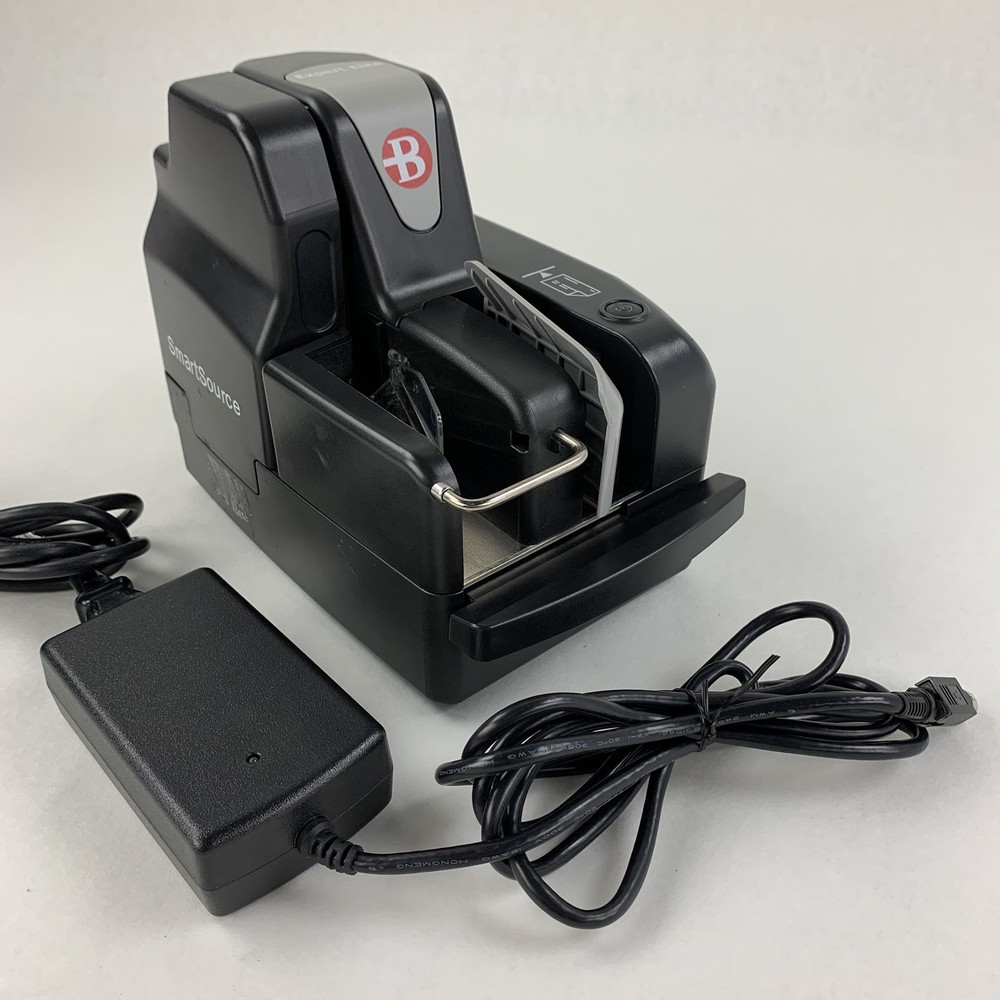 Digital Check Burroughs SSX1-Elite Smartsource Scanner USB Network w/ Power Sup