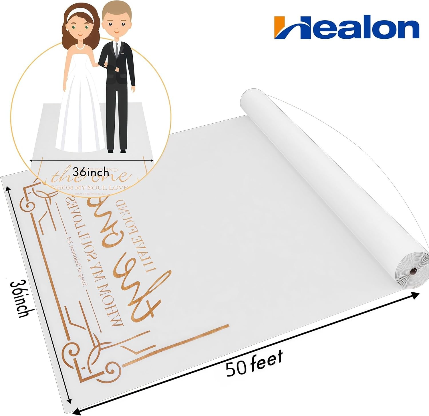 Thickened Aisle Runner Wedding CeremonyFeet White Aisle Runner Walkway Indoor