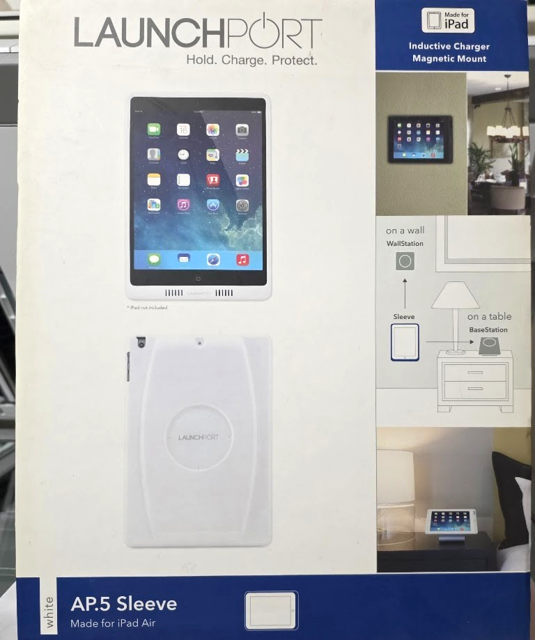 iPort LaunchPort AP.5 Sleeve for Apple iPad Air - White - New in Box