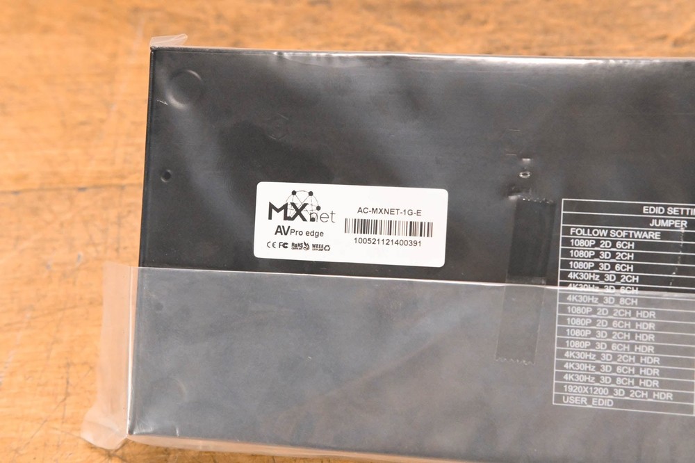 AVPro Edge AC-MXNET-1G-E Encoder/Transmitting IP Device CG01UHP