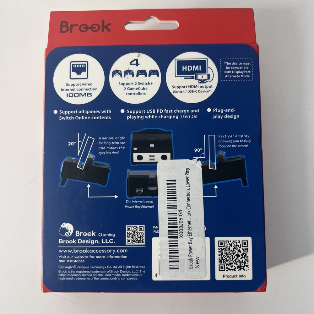 Brook Power Bay for the Nintendo Switch