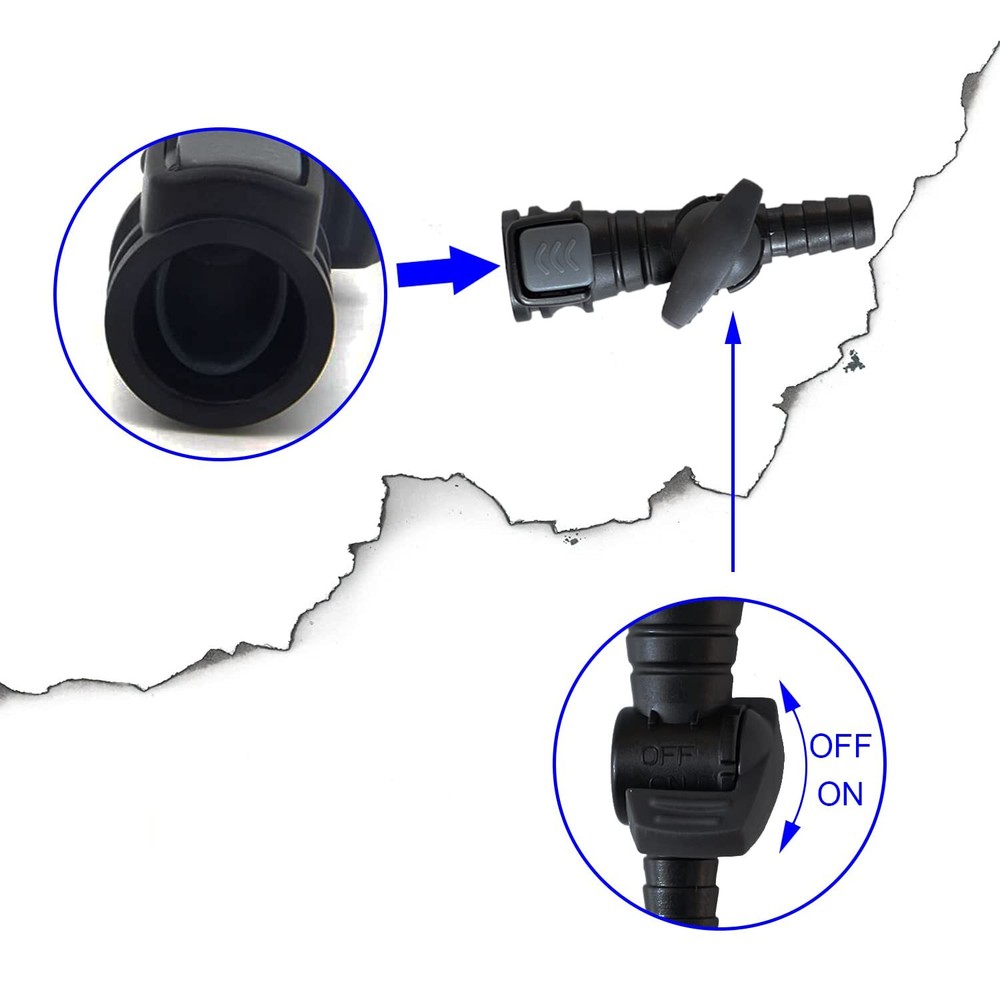 Hydration Bladder Bite Valve Replacement Mouthpiece Fit For Any Water Backpack A