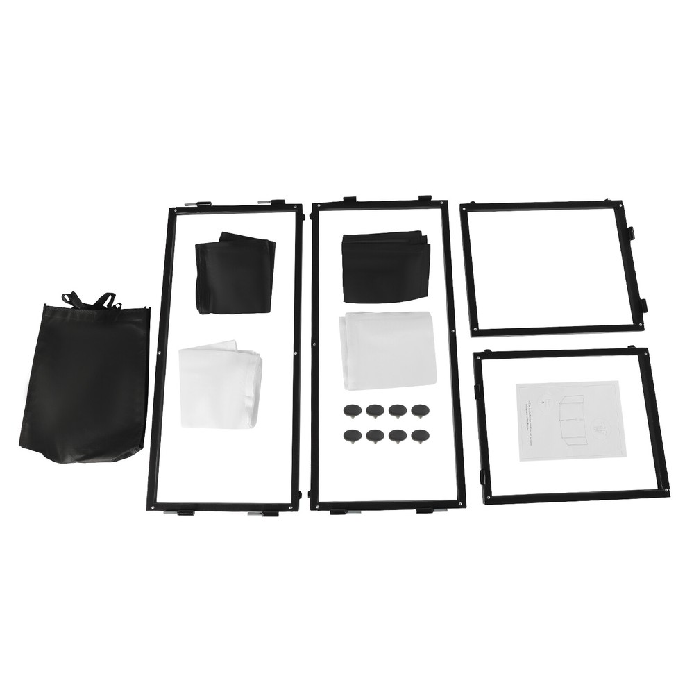 67'' DJ Booth Cover Screen-DJ Facade Frontboard Display Scrim Panel Foldable