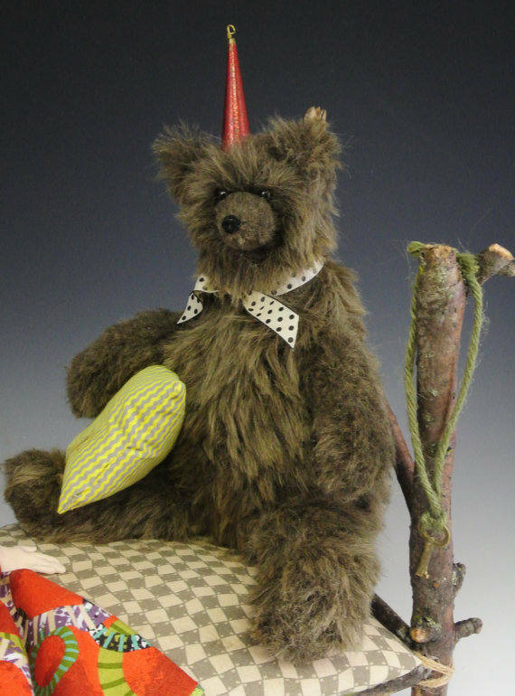 Cloth Art Doll Pattern Class Tutorial "Forgiving Goldilocks" by Cindee Moyer