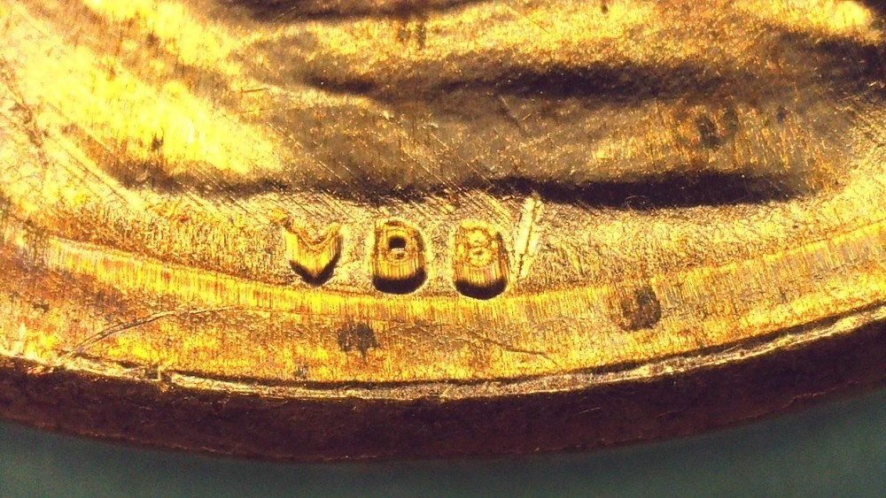 2018 P Lincoln Shield Cent with the "VDB" Doubling Error (H338)